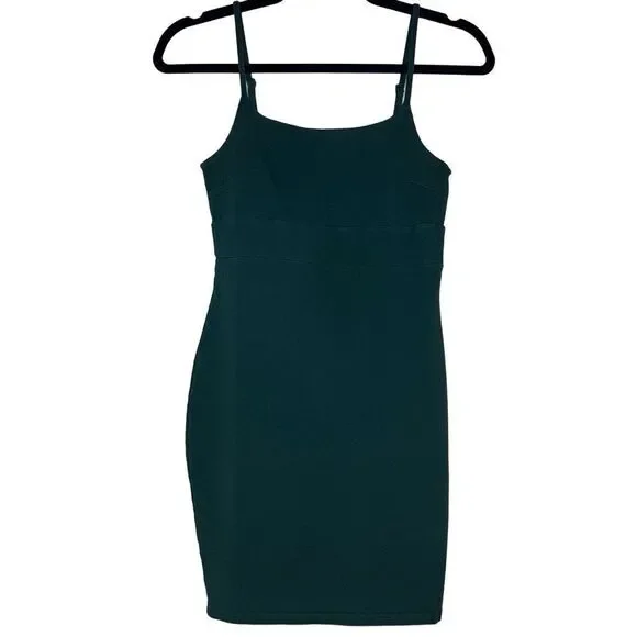 slim fit dress slacks Miss Circle Women Fatima Green Crystal Sleeveless Corset Mermaid Maxi Dress main image 1